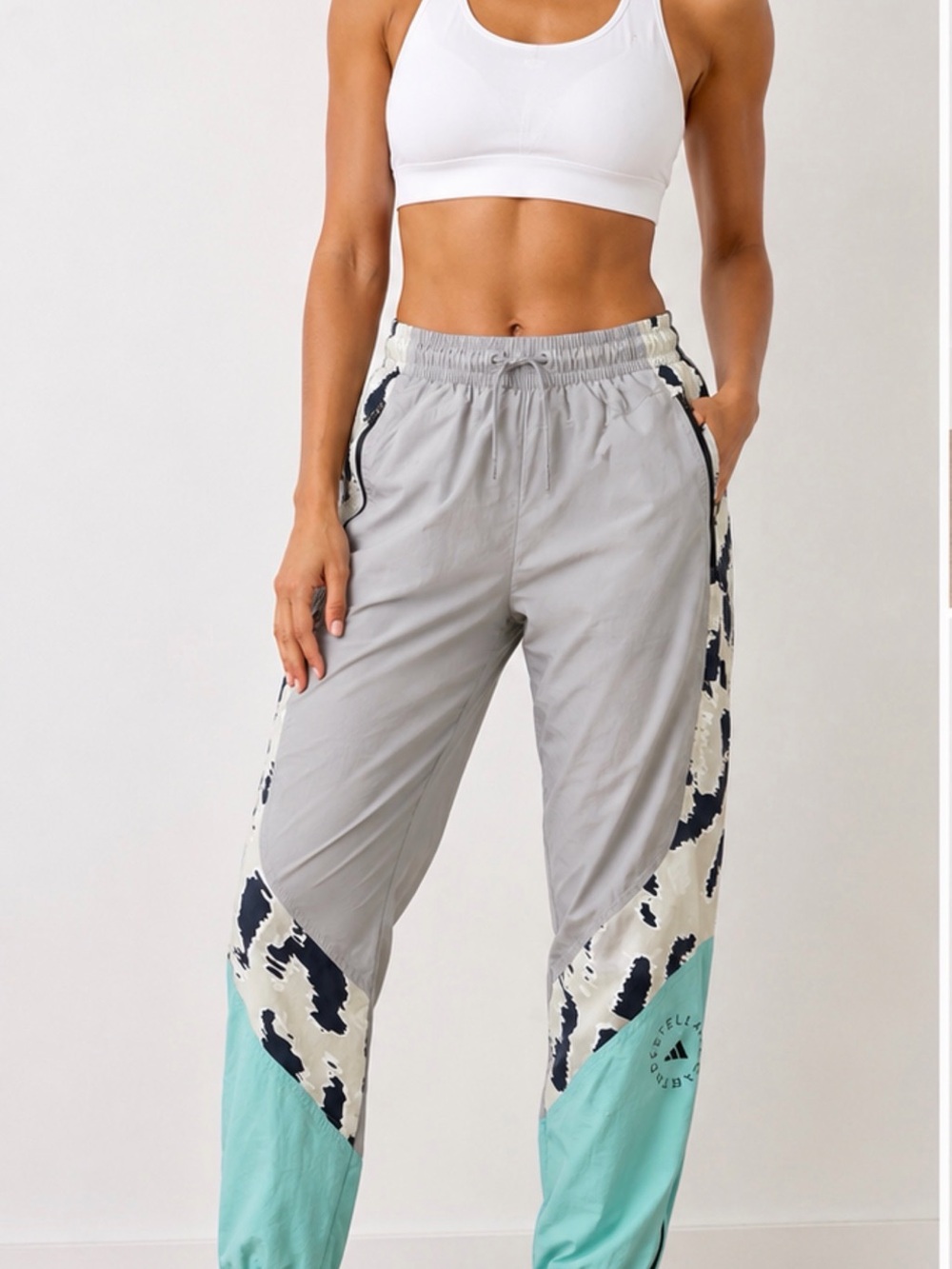 Adidas by Stella McCartney Women's Track Jogger Mint Abstract design size Small - Picture 12 of 12